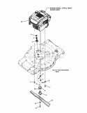 Engine Group Diagram and Parts List for 7800831 Snapper Lawn Mower