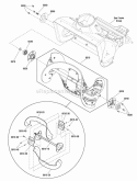 Auger Group Diagram and Parts List for 1695884 Snapper Snow Blower