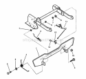 Blade Stop Pedals Diagram and Parts List for 84878 Snapper Lawn Tractor