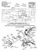 Electrical Schematic (Lt160H42Hbv2 Lt180H48Hbv2) Diagram and Parts List for 84724 Snapper Lawn Tractor