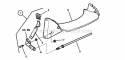 Front Wheel Bracket Diagram and Parts List for 84322 Snapper Lawn Mower