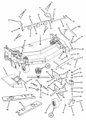 61 Mower Deck Assembly (Part 1) Diagram and Parts List for  Snapper Lawn Tractor
