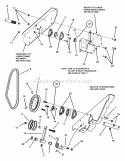 Deck Driveshaft Assembly (Mzm Models) Diagram and Parts List for  Snapper Lawn Tractor Accessories