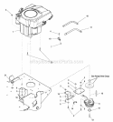 Engine  Pto Group - Kohler Diagram and Parts List for 5900608 Snapper Lawn Tractor