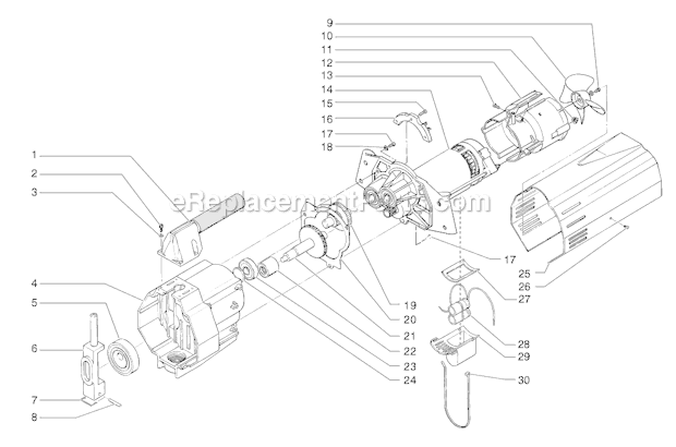 Page C Diagram and Parts List for 0295025 SprayTECH Paint Sprayer