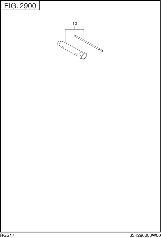 Accessories Label Group Diagram and Parts List for RGS17009020 R1100 Subaru Generator