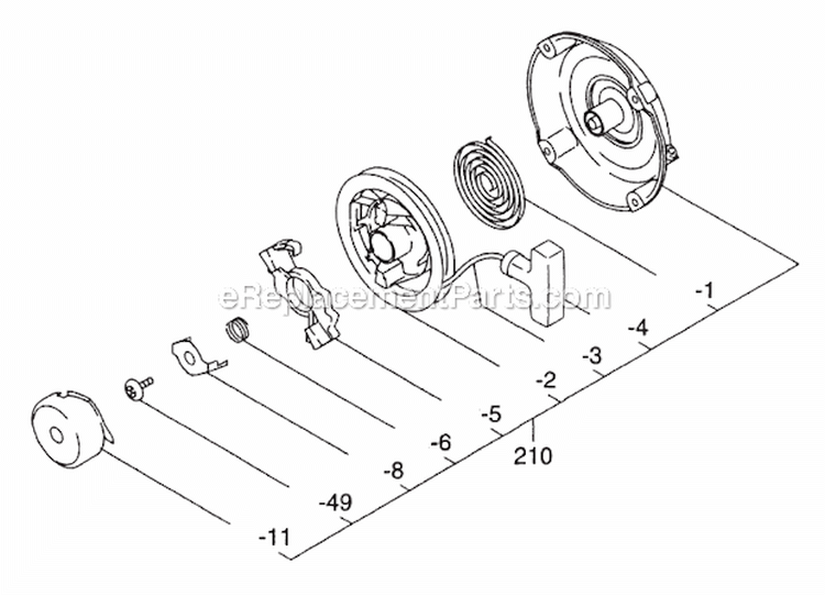 Page G Diagram and Parts List for  Subaru Engine