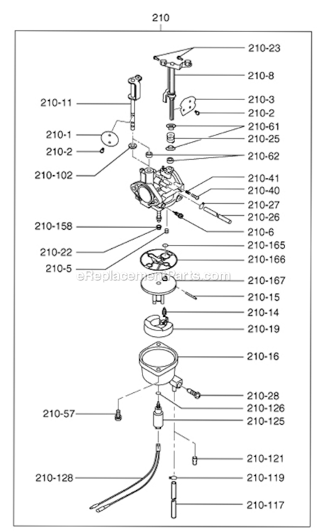 Page I Diagram and Parts List for  Subaru Engine