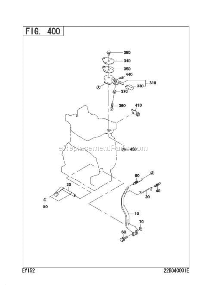 Page D Diagram and Parts List for  Subaru Engine