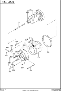 Part Location Diagram of 32B-23121-01 Subaru Diode Stack