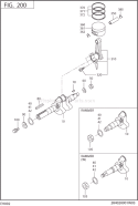 Part Location Diagram of 002-18140-00 Subaru Nut