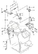 Part Location Diagram of 263-45021-A2 Subaru Bracket(Spd Control)