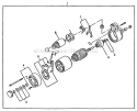 Part Location Diagram of 263-70550-08 Subaru Thrust Washer Kit