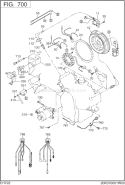 Part Location Diagram of 263-71002-H3 Subaru Ring Gear
