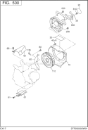 Cooling,Starting Diagram and Parts List for  Subaru