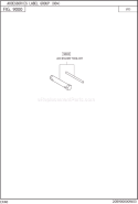 Accessory Labels Gr Diagram and Parts List for  Subaru Engine