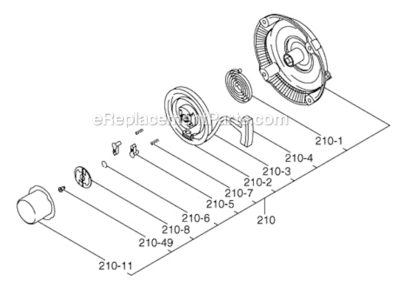 Page G Diagram and Parts List for  Subaru Engine
