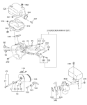 Intake Exhaust 1 Diagram and Parts List for EX170DT1100 Subaru Engine