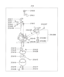 Fuel Lubricant Group Diagram and Parts List for  Subaru Engine