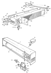 Part Location Diagram of 50011 Sunpak Pilot Gasket
