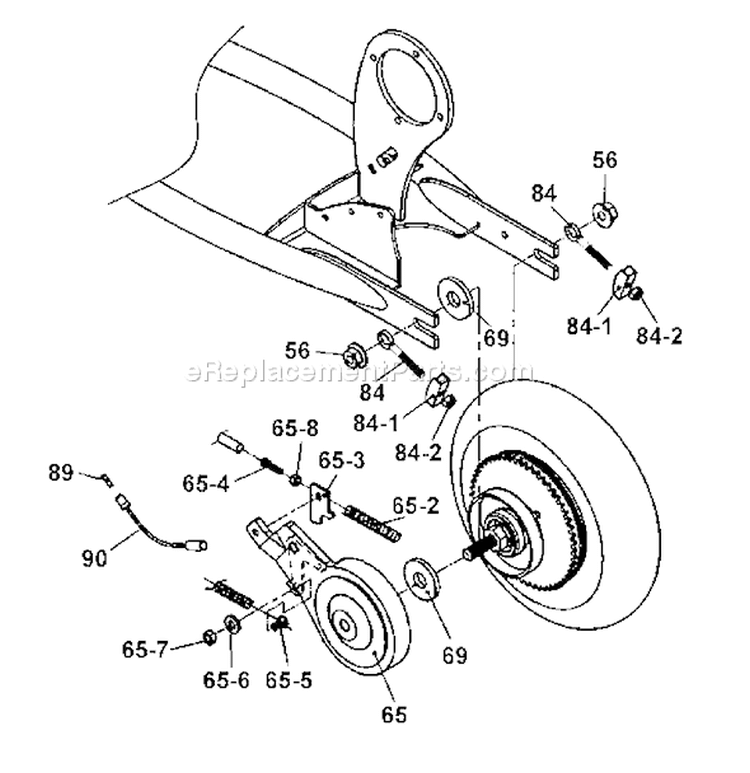 Page P Diagram and Parts List for X 25cc Tanaka 