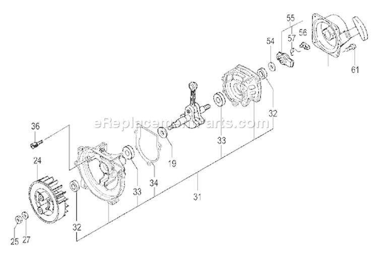 Page F Diagram and Parts List for  Tanaka 