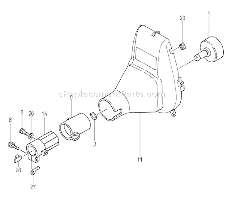 Page F Diagram and Parts List for  Tanaka Trimmer