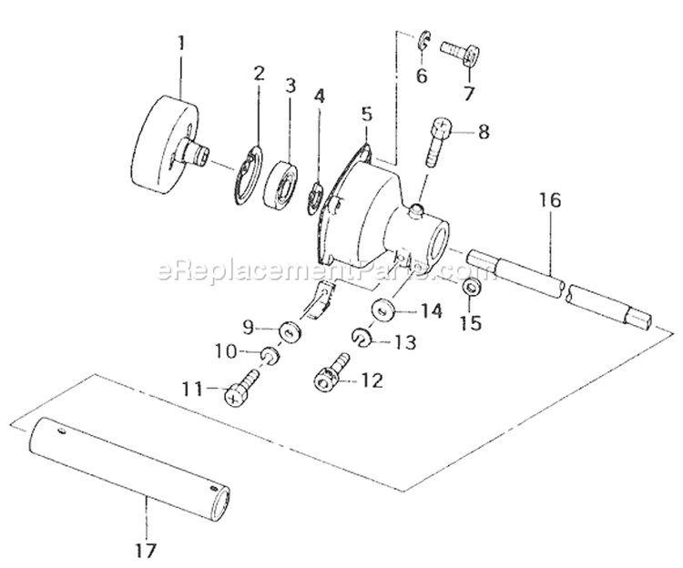 Page D Diagram and Parts List for  Tanaka Edger