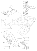 Page E Diagram and Parts List for  Tanaka Chainsaw