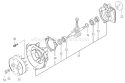 Part Location Diagram of 0720712092 Tanaka Crankcase Assembly