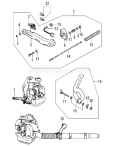 Page F Diagram and Parts List for  Tanaka Leaf Blower / Vacuum