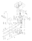 Page E Diagram and Parts List for  Tanaka Hedge Trimmer