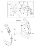 Page F Diagram and Parts List for  Tanaka Hedge Trimmer