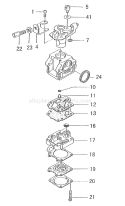 Page C Diagram and Parts List for  Tanaka Pole Saw