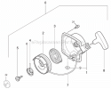 Page E Diagram and Parts List for  Tanaka Pole Saw