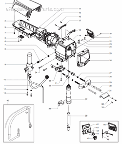 Part Location Diagram of 9850936 Titan On/off Switch