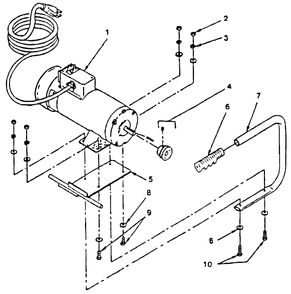 Powrliner 6000 Dc Â€” Electric Convertokit Diagram and Parts List for  Titan Paint Sprayer