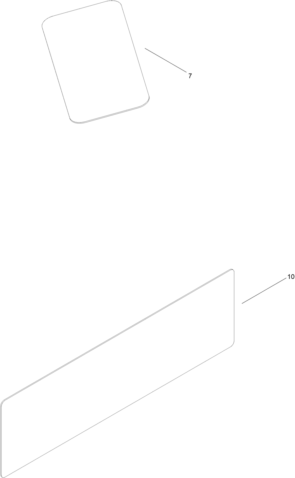 Decal Assembly Diagram and Parts List for 414128800 - 414399999 Toro Lawn Tractor