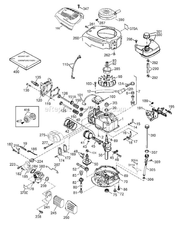 Page G Diagram and Parts List for 220000001-220300000 - 2002 Toro