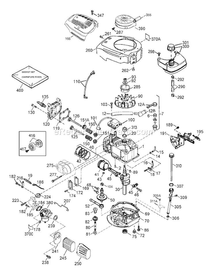 Page F Diagram and Parts List for 220000001-220300000 - 2002 Toro