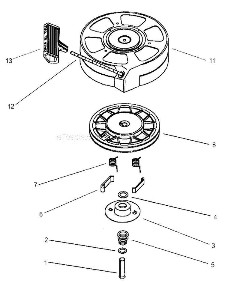 Page R Diagram and Parts List for 220000001-220300000 - 2002 Toro Lawn Mower