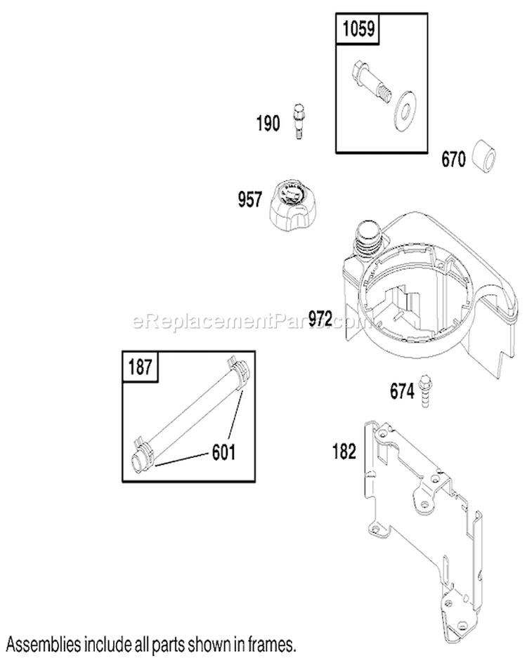 Page I Diagram and Parts List for 9900001-9999999 - 1999 Toro