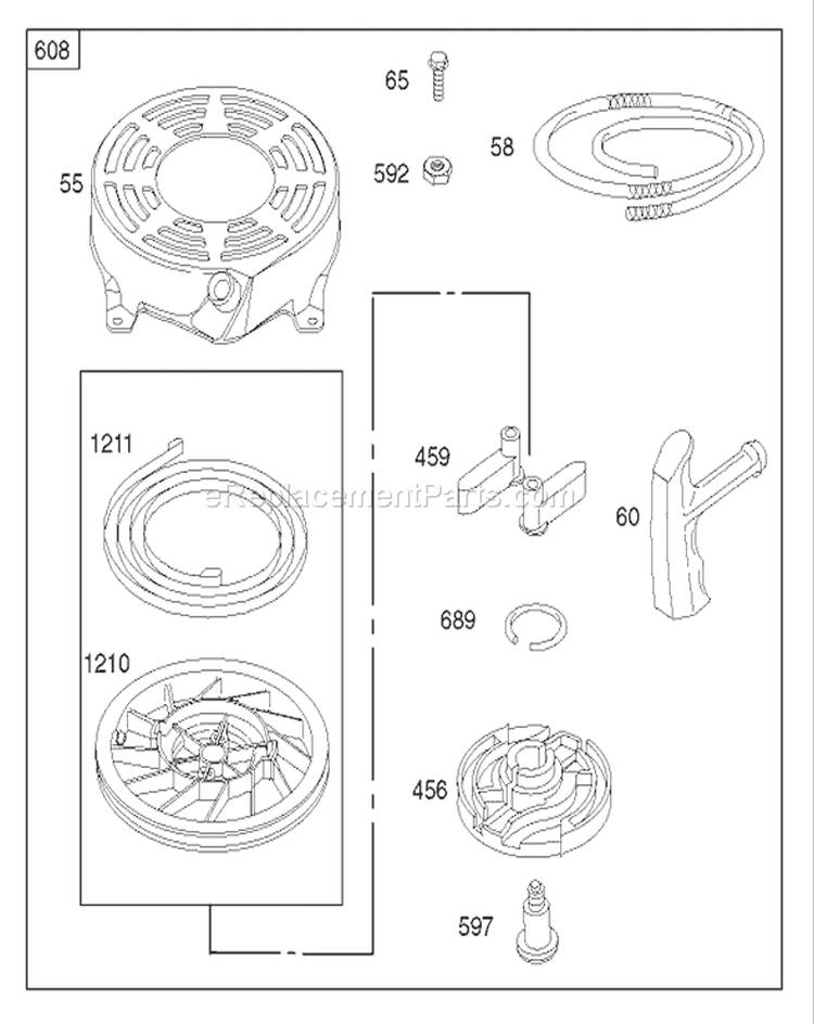 Page AC Diagram and Parts List for 220000001-220999999 - 2002 Toro Lawn Mower