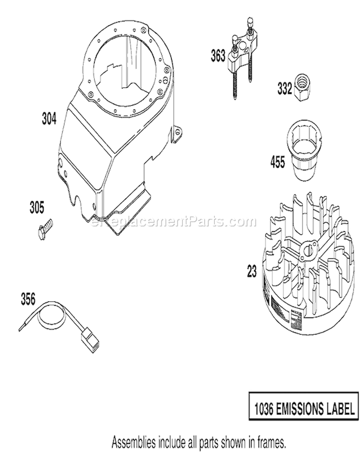 Page H Diagram and Parts List for 210000001-210999999 - 2001 Toro Lawn Mower