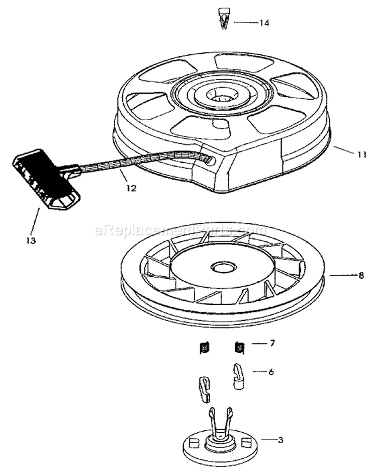 Page K Diagram and Parts List for 230000001-230999999 - 2003 Toro Lawn Mower