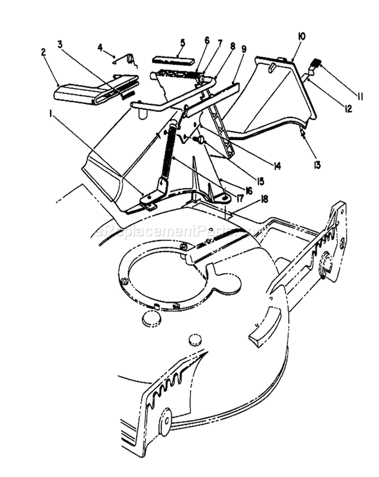 Page L Diagram and Parts List for 1000001-1999999 - 1991 Toro Lawn Mower
