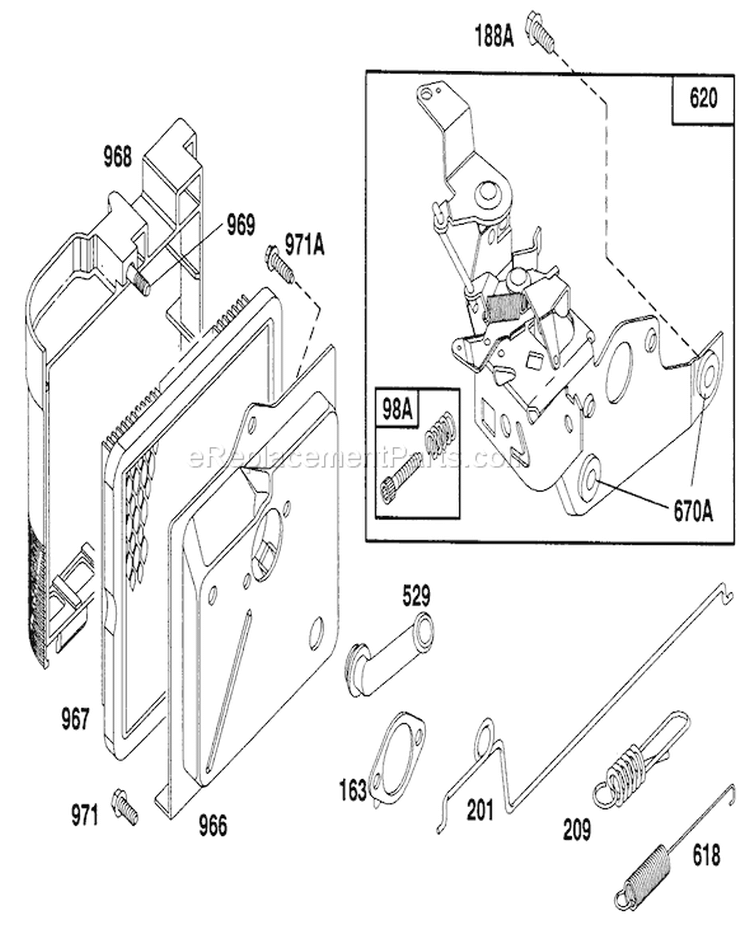Page D Diagram and Parts List for 2000001-2999999 - 1992 Toro