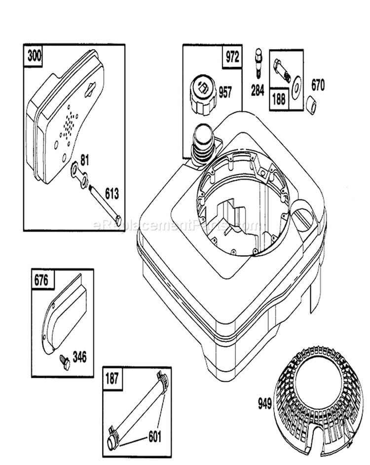 Page H Diagram and Parts List for 3900001-3999999 - 1993 Toro Lawn Mower