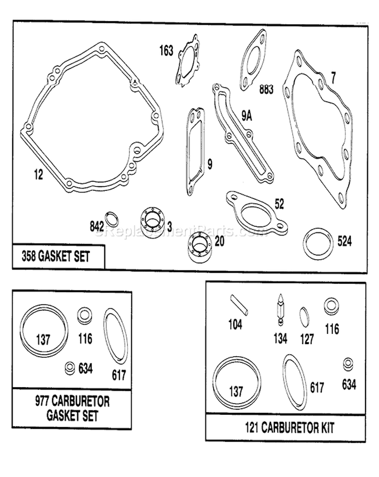 Page AJ Diagram and Parts List for 6900001-6999999 - 1996 Toro Lawn Mower