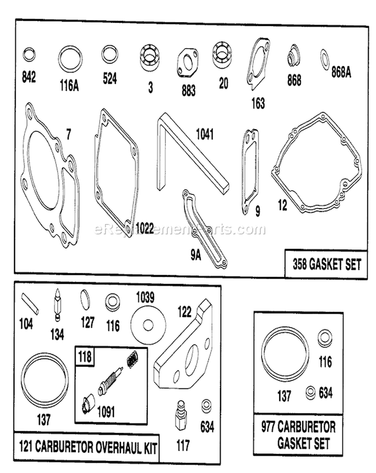 Page J Diagram and Parts List for 5900001-5999999 - 1995 Toro Lawn Mower